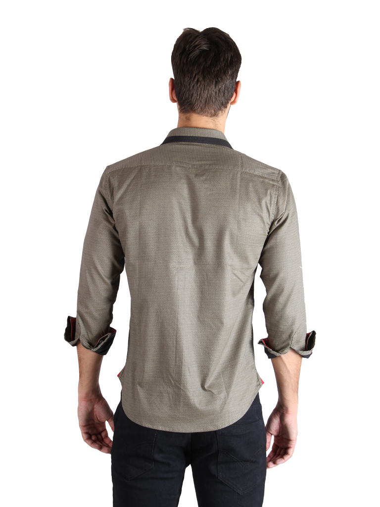 stone grill shirt fit back image 