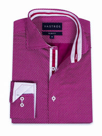 plum wine shirt folded image 