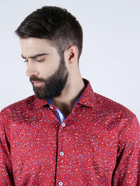 mixed salsa shirt model collar image 