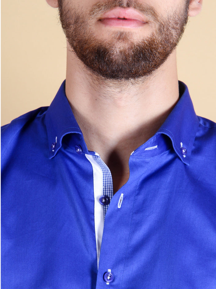 royal entrance shirt model collar image 