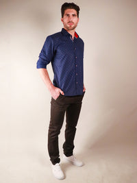 shining star shirt model full body image