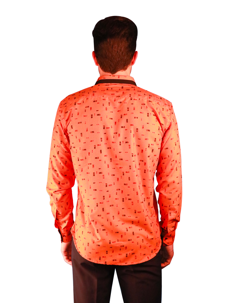 new orange shirt fit back image
