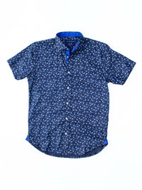 Navy Paisley Floral