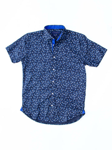 Navy Paisley Floral