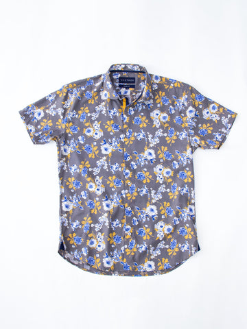 Gray Floral